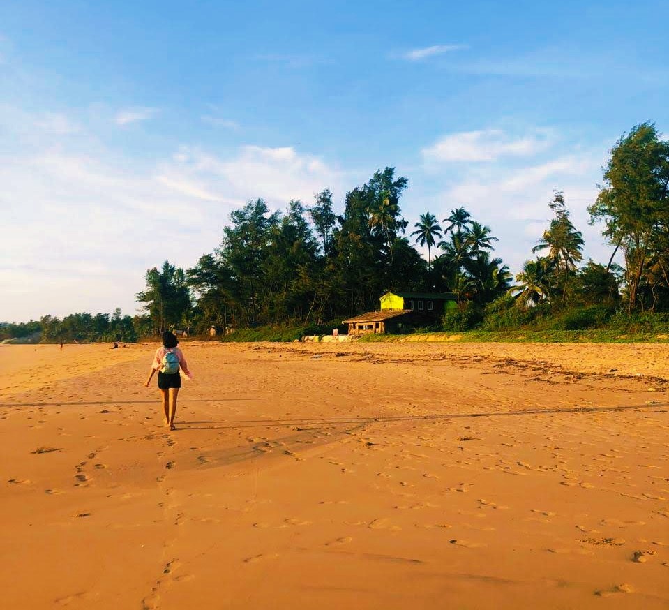 Middle Beach, Trippr Hostel, Gokarna