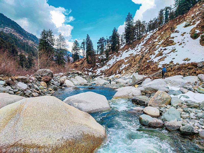 Mountains, rivers, clouds, pines, & peace in mind