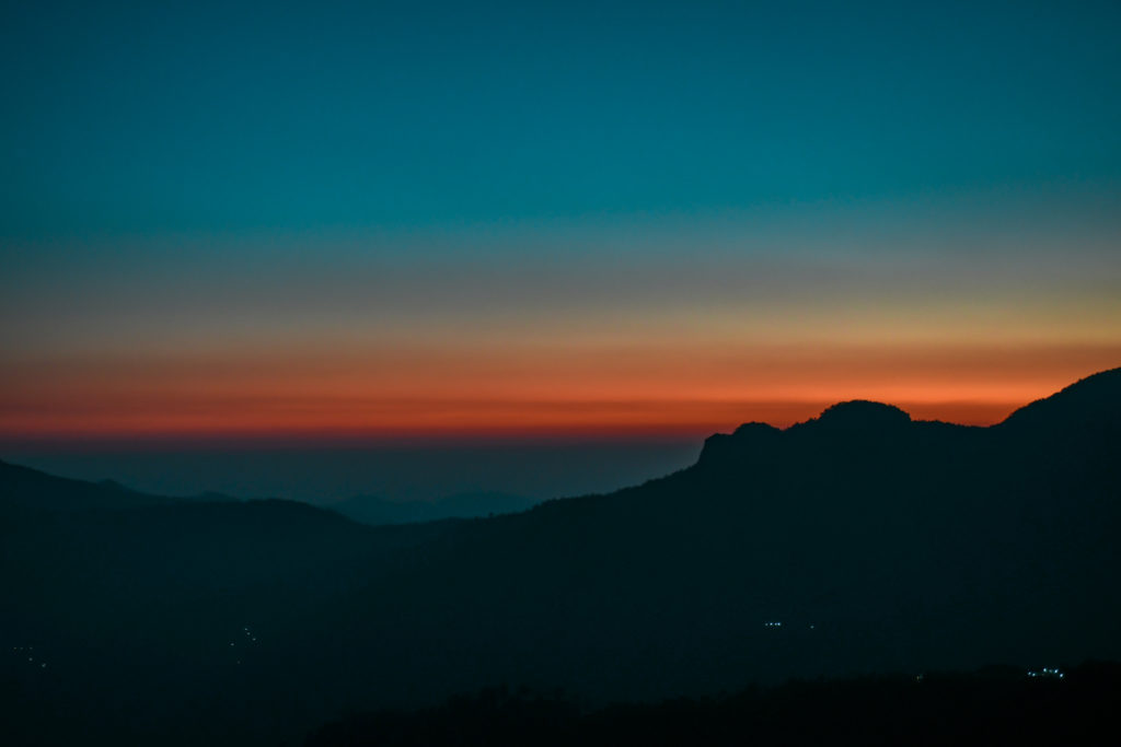 Sunset View in Kanatal