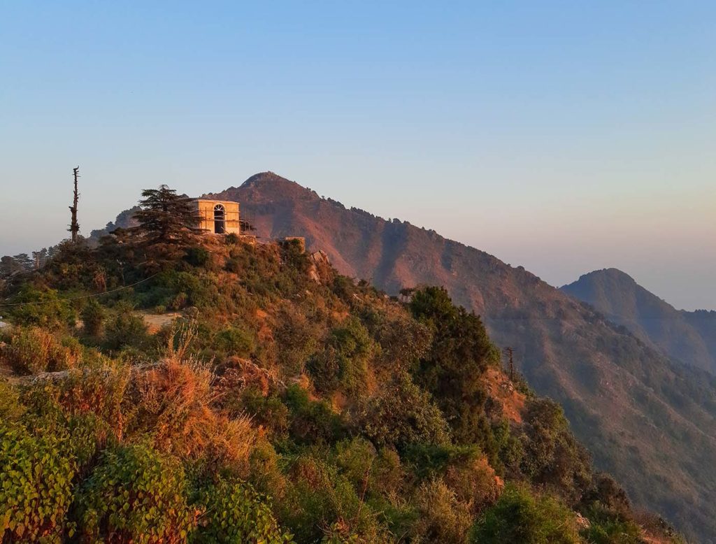 View of George Everest Peak in Mussoorie